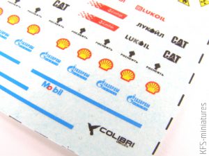 1/72 Oil barrel markings Colibri Decals