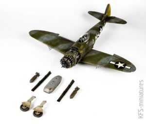 1/48 P-47D-25RE Thunderbolt - Budowa