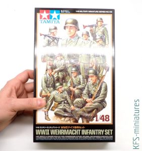 1/48 WWII Wehrmacht Infantry Set - Tamiya