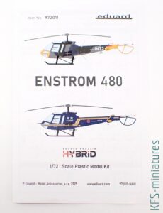 1/72 Enstrom En-480 - E-Day 2025 Edition - Eduard 1/72 Enstrom En-480 - E-Day 2025 Edition - Eduard