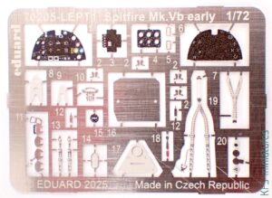 1/72 Spitfire Mk.Vb early - ProfiPACK - Eduard