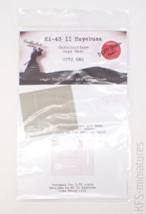 1/72 Ki-43 II Hayabusa - Dodatki - Dead Design Models