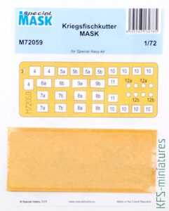 1/72 Kriegsfischkutter - Dodatki - Special Hobby 1/72 Kriegsfischkutter - Dodatki - Special Hobby