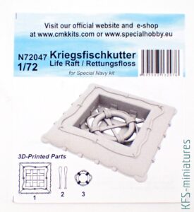 1/72 Kriegsfischkutter - Dodatki - Special Hobby 1/72 Kriegsfischkutter - Dodatki - Special Hobby