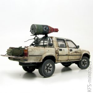 1/35 Libijska Samobieżna Wyrzutnia Rakiet - Budowa