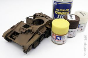 1/35 Budowa wraku T-60 - malowanie