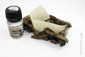 1/35 Budowa wraku T-60 - malowanie