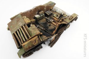 1/35 Budowa wraku T-60 - malowanie