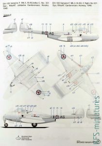 1/72 DH.100 Vampire Mk.3 - Special Hobby