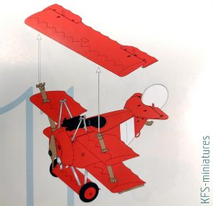 Fokker DR.I & Red Baron - SUYATA