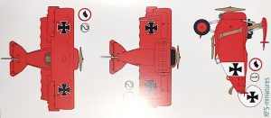 Fokker DR.I & Red Baron - SUYATA