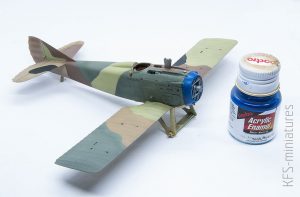 1/48 SPAD XIII - Malowanie