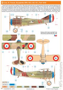 1/48 SPAD XIII late version - Eduard