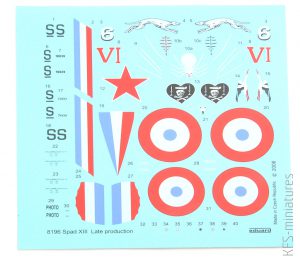 1/48 SPAD XIII late version - Eduard