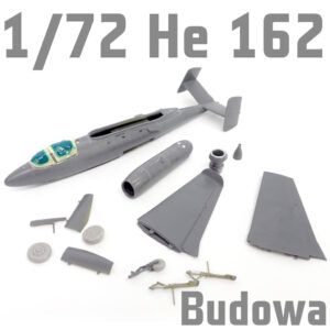 1/72 Heinkel He 162 Spatz - Budowa cz.2