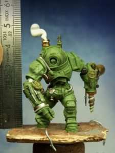 35mm Steam Powered Armoured Suit Mk.III - BlackSun Miniatures