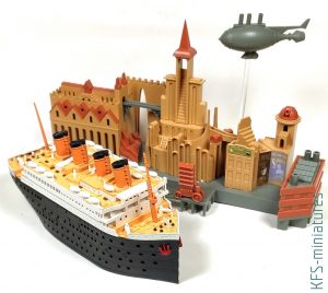 Titanic - Port Scene &amp; Vehicle - Suyata - Budowa