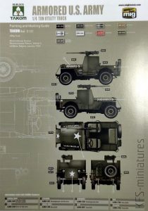 1/35 U.S. Army 1/4 Ton Armored Truck - Takom