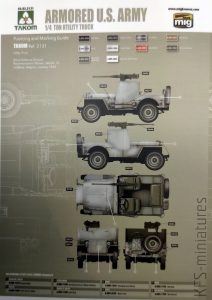 1/35 U.S. Army 1/4 Ton Armored Truck - Takom