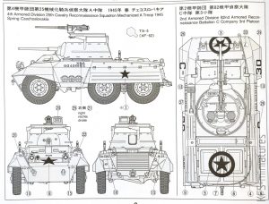 1/35 U.S. M8 "Greyhound" - Combat Patrol Set - Tamiya
