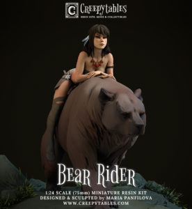 75mm Bear Rider - Creepytables