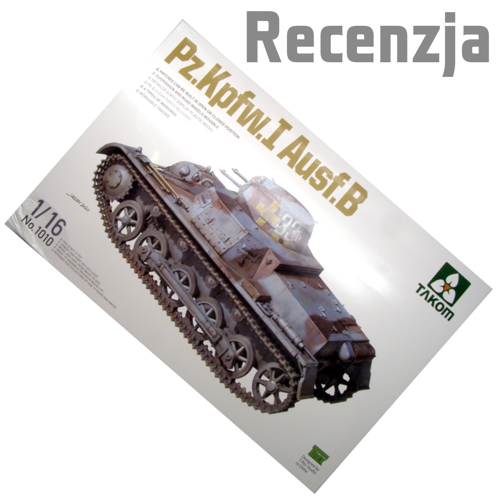 1/16 Pz.Kpfw.I Ausf.B - Takom - KFS-miniatures