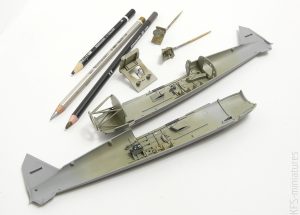 1/48 Henschel Hs-126 - ICM - Budowa