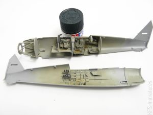 1/48 Henschel Hs-126 - ICM - Budowa