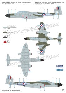 1/72 A.W. Meteor NF Mk.12 - Special Hobby