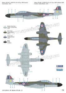 1/72 A.W. Meteor NF Mk.12 - Special Hobby