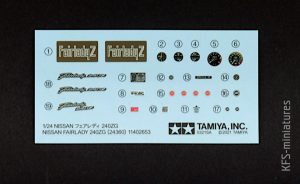 1/24 Nissan Fairlady 240ZG – Tamiya