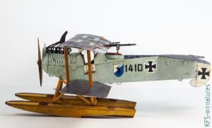 1/32 Hansa Brandenburg W.12 - Wingnut Wings - Budowa