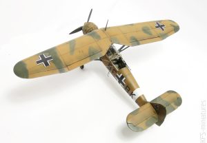 1/48 Henschel Hs-126 - ICM - Budowa