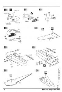 1/72 Percival Vega Gull - civil service – Dora Wings