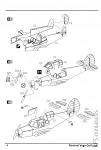 1/72 Percival Vega Gull - civil service – Dora Wings