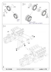 1/72 KamAZ 5511 Dump truck - Wywrotka - North Star Models