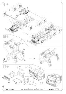 1/72 KamAZ 5511 Dump truck - Wywrotka - North Star Models