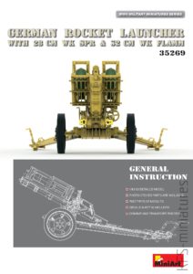 1/35 German Rocket Launcher with 28 cm WK SPR & 32 cm WK FLAMM - MiniArt