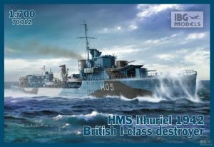 1/700 HMS Ithuriel 1942 I-class british destroyer - IBG Models