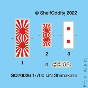 1/700 IJN Shimakaze - Shelf Oddity