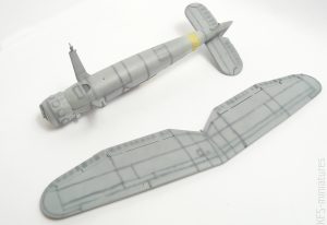 1/48 Henschel Hs-126 - ICM - Budowa