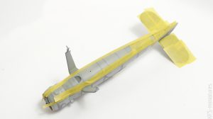 1/48 Henschel Hs-126 - ICM - Budowa