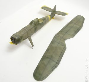 1/48 Henschel Hs-126 - ICM - Budowa