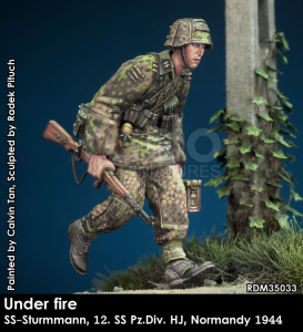 1/35 W-SS MG 42 team - Under Fire - Rado Miniatures