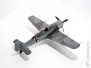 1/48 Focke-Wulf Fw 190 A-8 - Eduard - Budowa