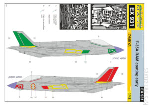 1/48 F-35A Lightning II - Dodatki - Część 1