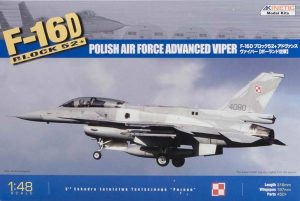 1/48 F-16 Jastrząb - Modele plastikowe