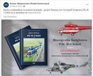 PZL W-3 Sokół - Monografia tom I - Answer