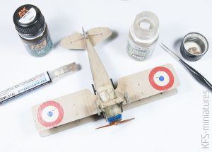 1/48 SPAD XIII - Malowanie