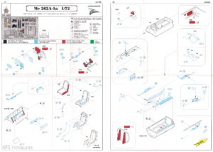 1/72 Me 262 A Airfix - dodatki - Eduard
